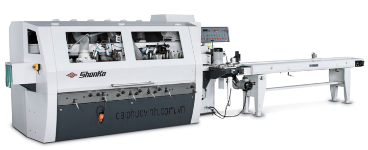 Máy bào 4 mặt phôi ngắn cao tốc